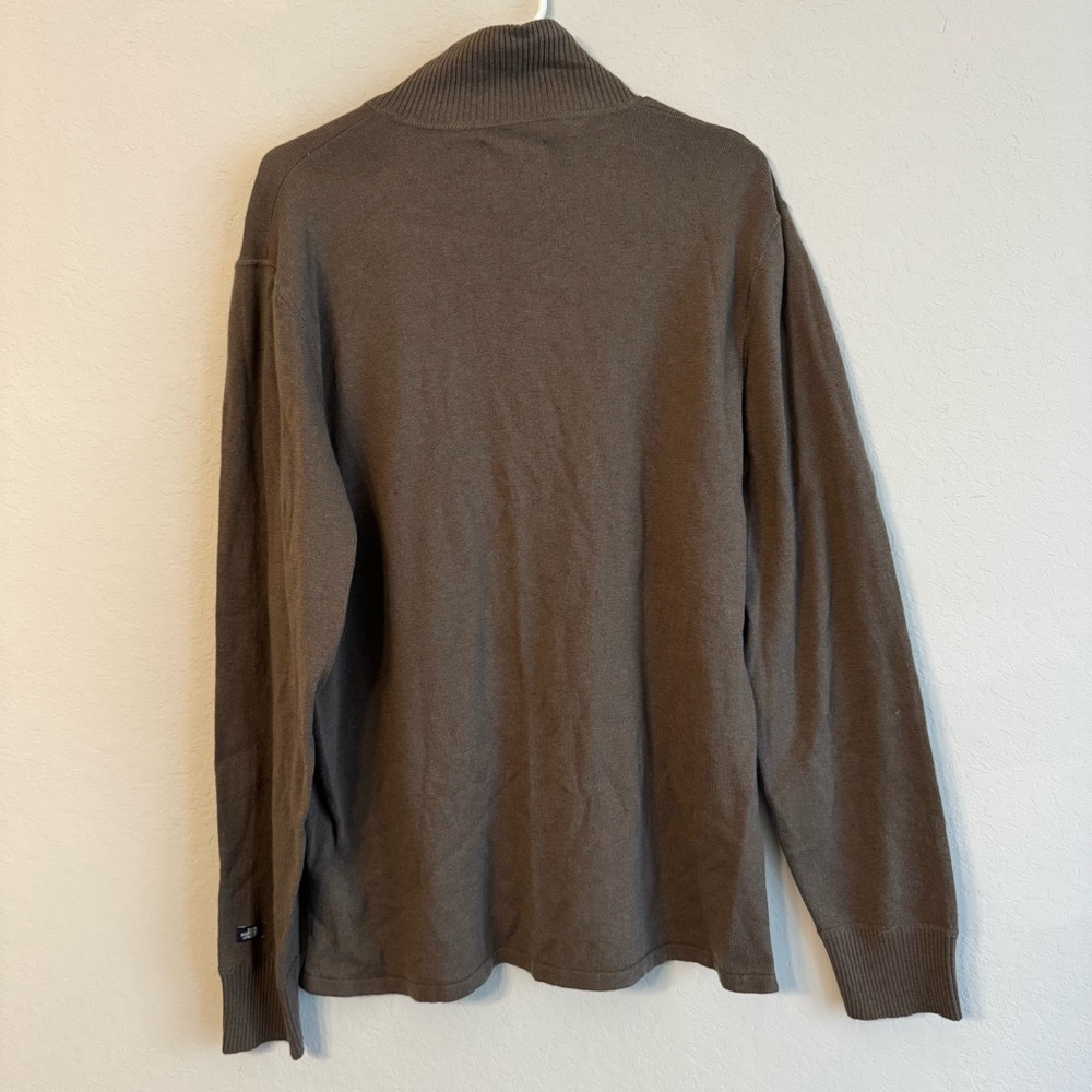 The North Face Brown 1/4 Zip-Up Sweater - Picture 5 of 5